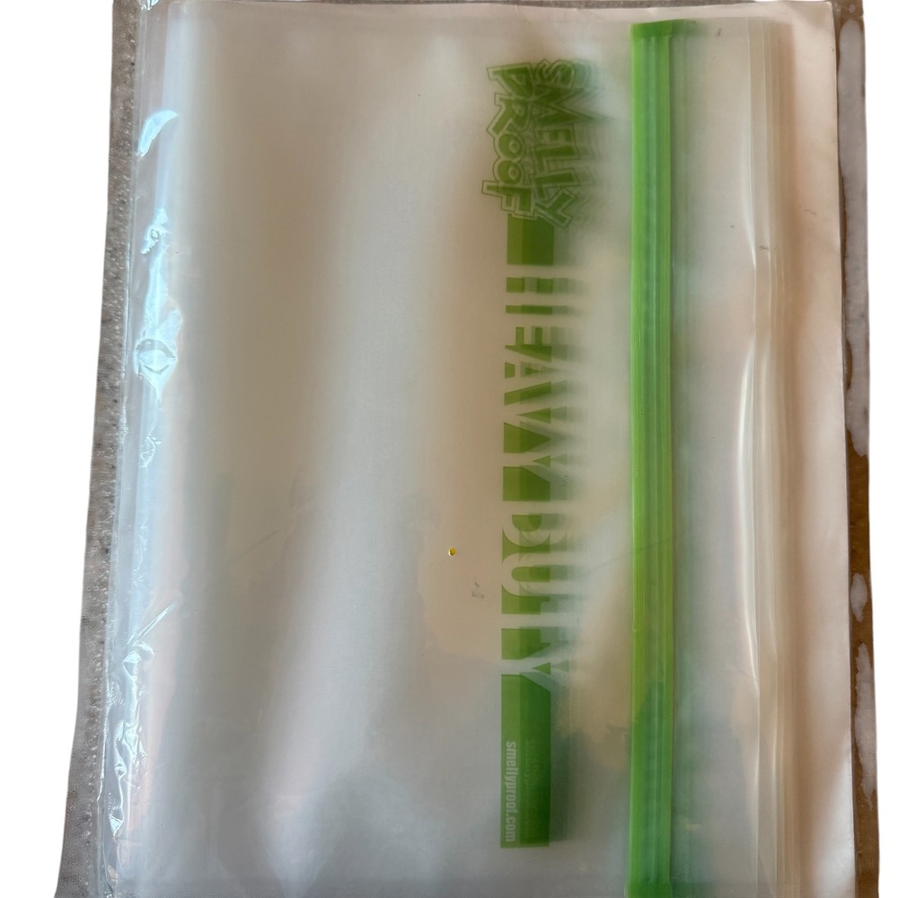Smelly Proof Heavy Duty Storage Bags XL 5 Count 16x12 New in Package BPA Free - Picture 3 of 3